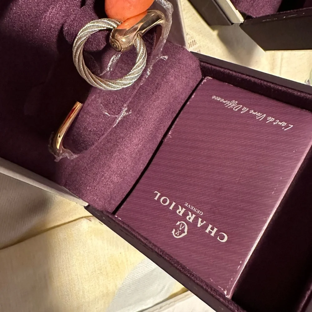 Charriol bracelet bangle slip on - Picture 3 of 4